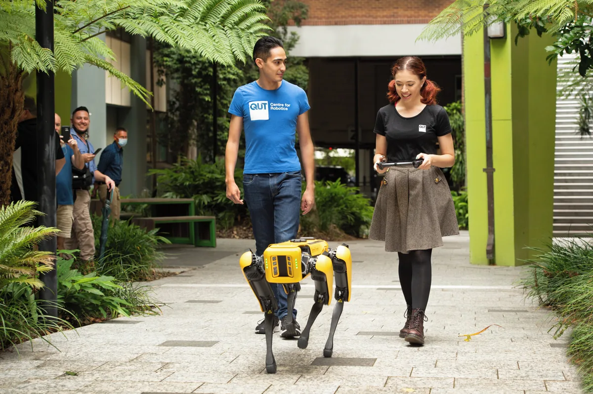 Spot the robot dog as a digital cartographer of historical sites